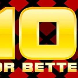 10s or Better slot logo by 1x2gaming at Tombriches Casino
