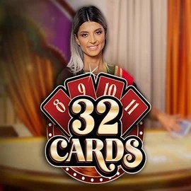 32 Cards game by Ezugi ā logo hosted on Tombriches Casino