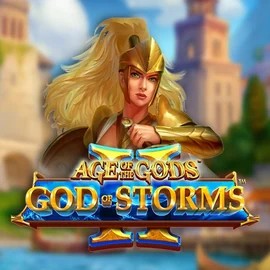 Age Of The Gods: God Of Storms 2 slot icon by Playtech, available at Tombriches Casino