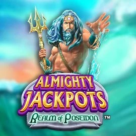 Jackpots logo of Almighty Jackpots ā Realm of Poseidon from Novomatic at Tombriches Casino